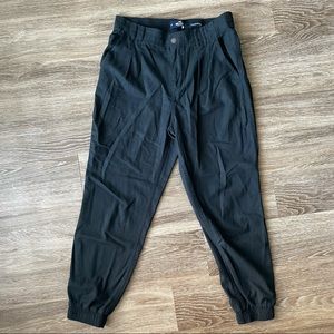 Ultra High Rise Black Jogger Pants